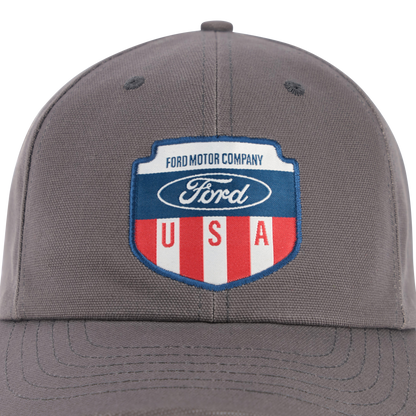 Ford Logo Made in the USA Badge Hat