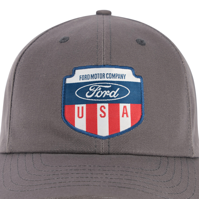 Ford Logo Made in the USA Badge Hat