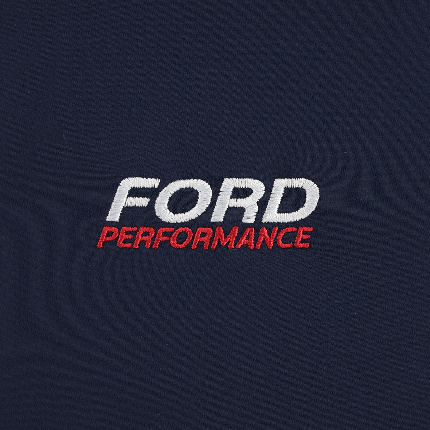 Ford Performance Navy Blue Womens Half Zip Pullover Jacket