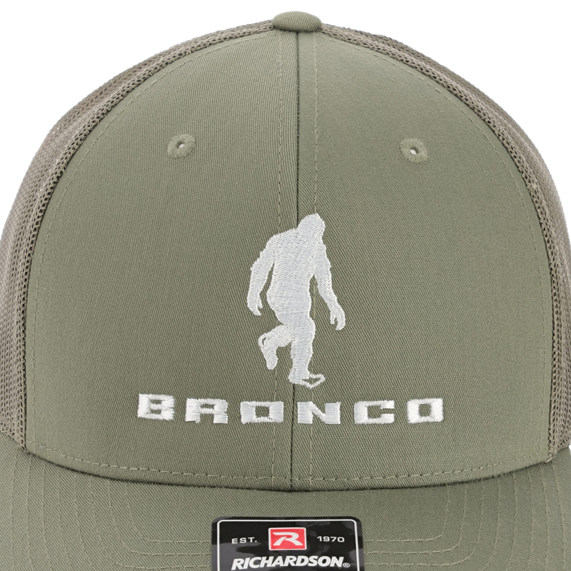 Bronco Sasquatch Green Hat