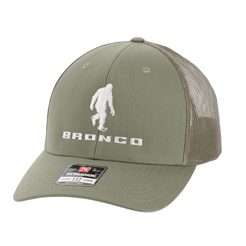 Bronco Sasquatch Green Hat