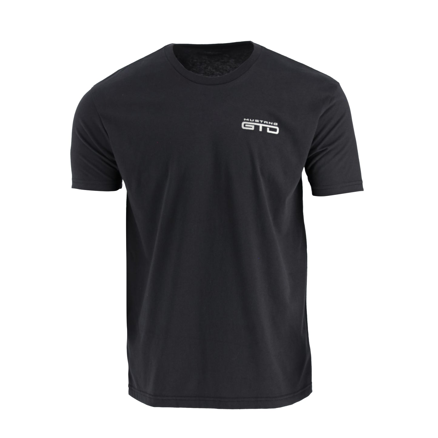 Ford Mustang GTD Mens Black Short Sleeve T-Shirt