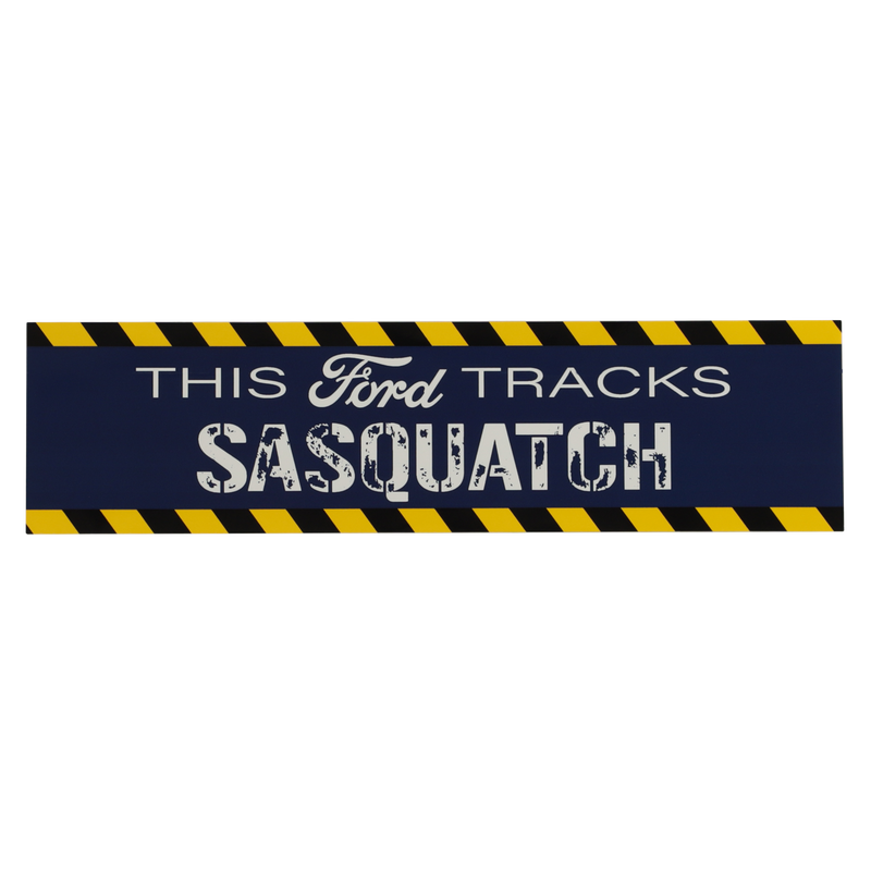 Ford Bronco Sasquatch Believer Bumper Sticker