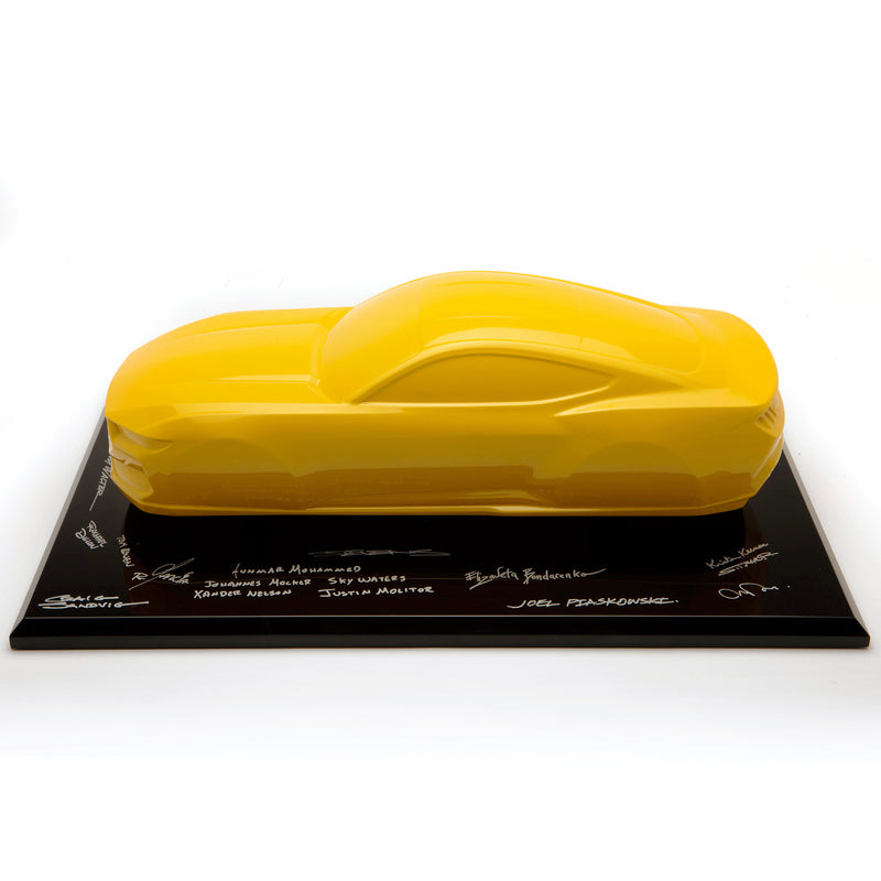 Ford Mustang Yellow Splash Speedform Model