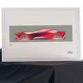 Ford Mustang 2024 Mustang Giclee Sketch