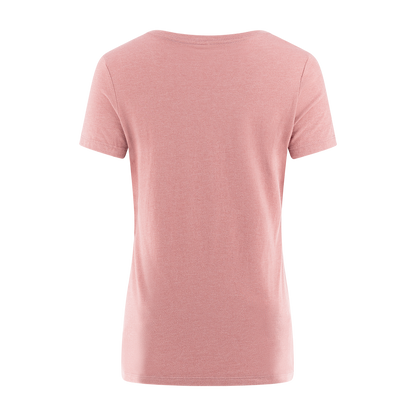 back of pink short sleeve t shirt