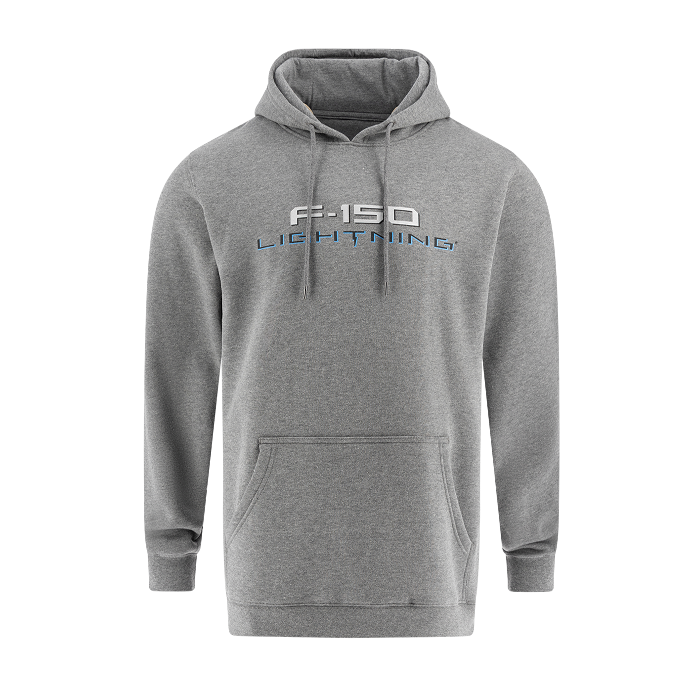 Ford F-150 Lightning Mens Gray Hoodie