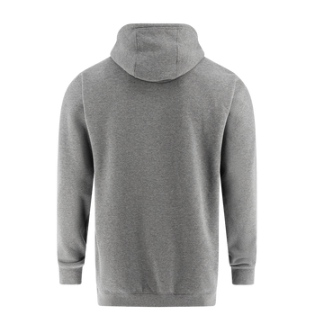 Gray hoodie on a white background