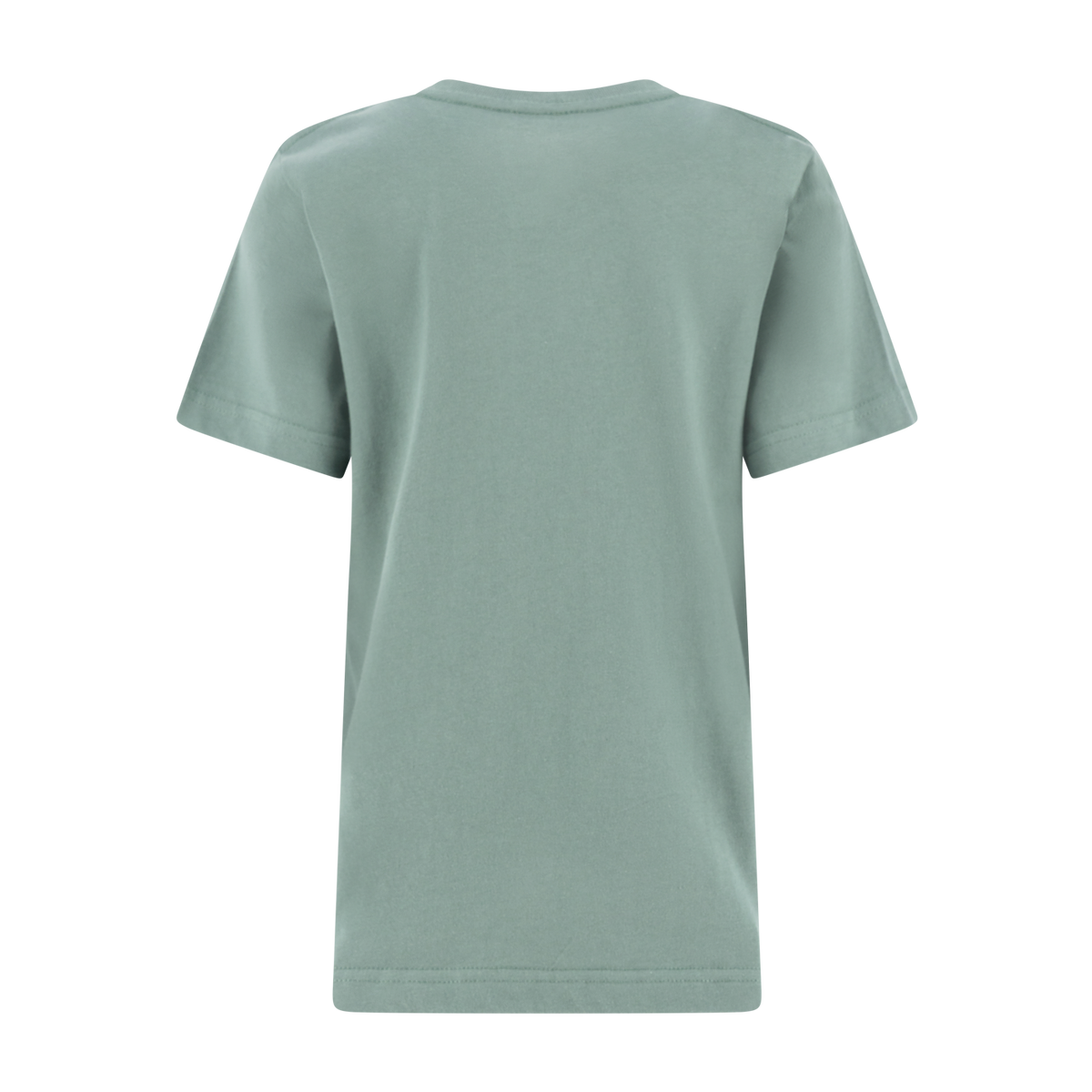 Light green t-shirt on a white background