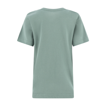 Light green t-shirt on a white background