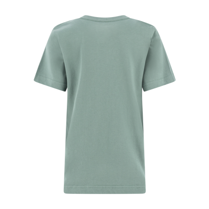Light green t-shirt on a white background
