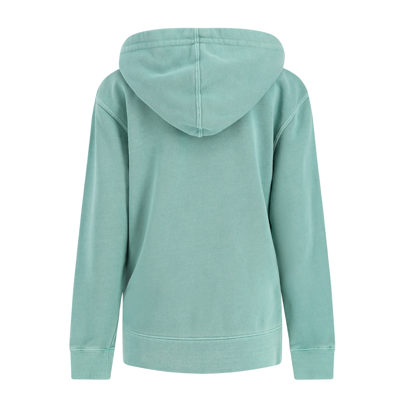 Light blue hoodie on a white background