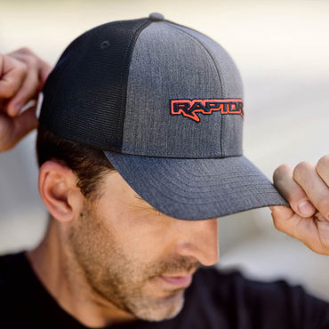 Ford Raptor 3D Embroidered Gray Snapback Hat