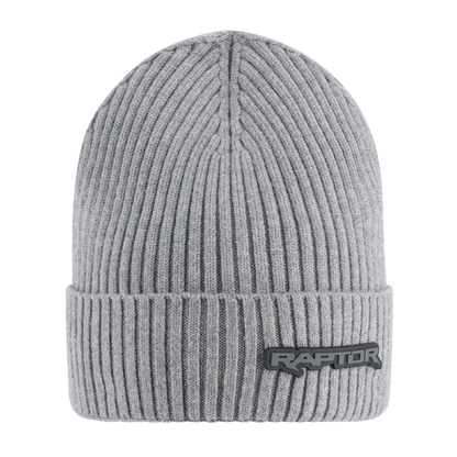 Ford Trucks Raptor Gray Premium Knit Beanie