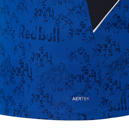 Blue fabric with Red Bull and AERTEK branding