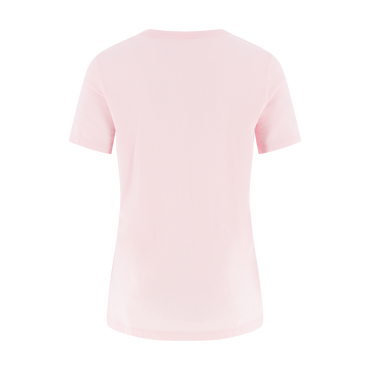 back of a light pink t-shirt