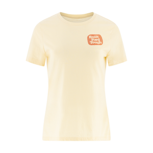 yellow t-shirt with an orange built ford tough logo