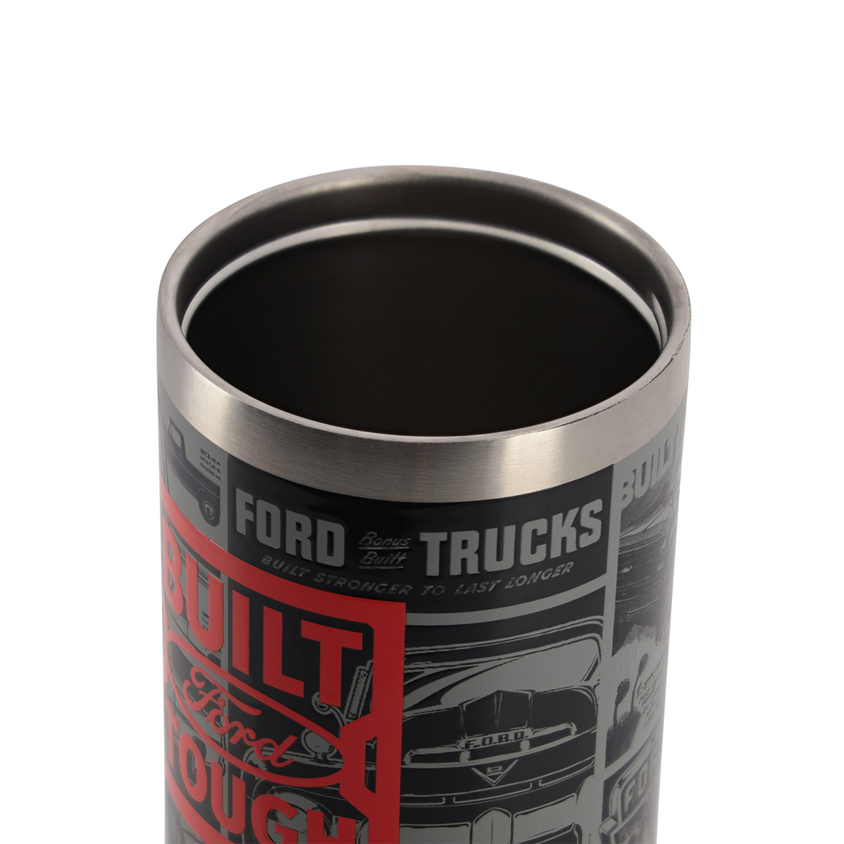 unscrewed ford trucks graphic tumbler