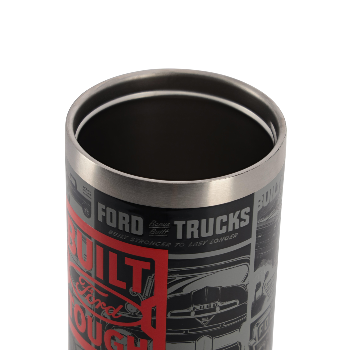 unscrewed ford trucks graphic tumbler