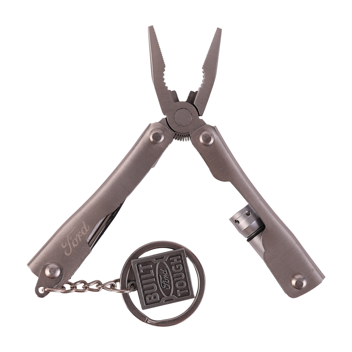Multitool with Ford logo on a white background