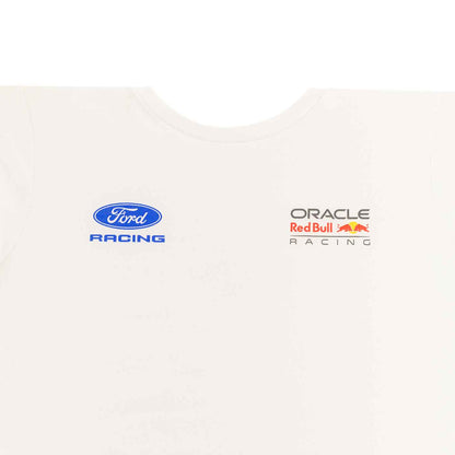 White shirt with Ford Racing and Oracle Red Bull Racing logos on a white background
