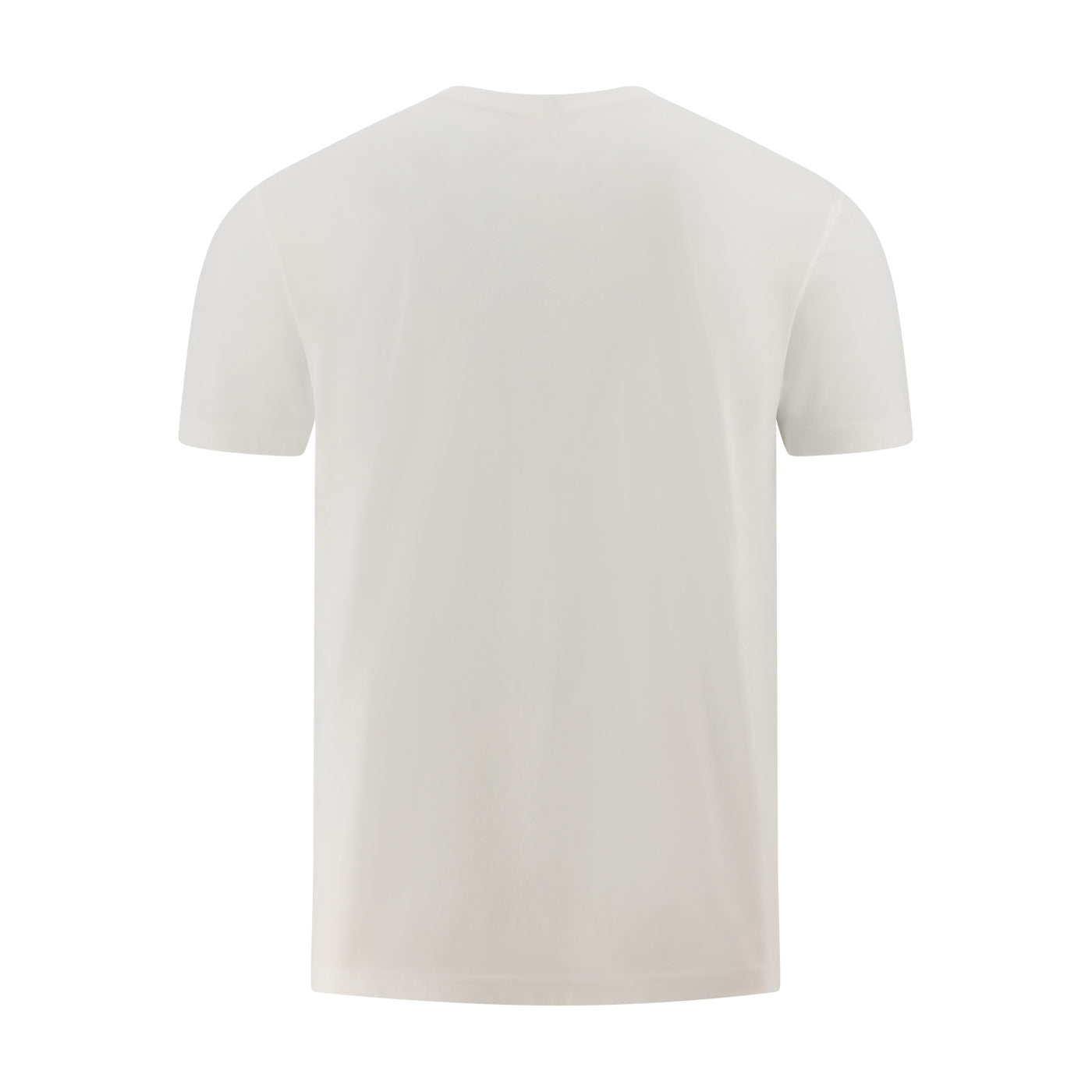 White t-shirt on a white background