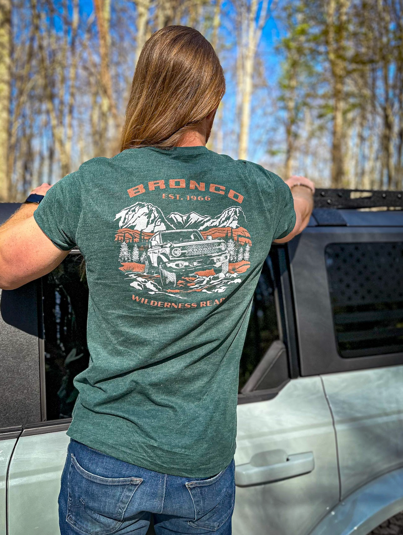 Ford Bronco Men's Wilderness Ready T-Shirt - Official Ford Merchandise