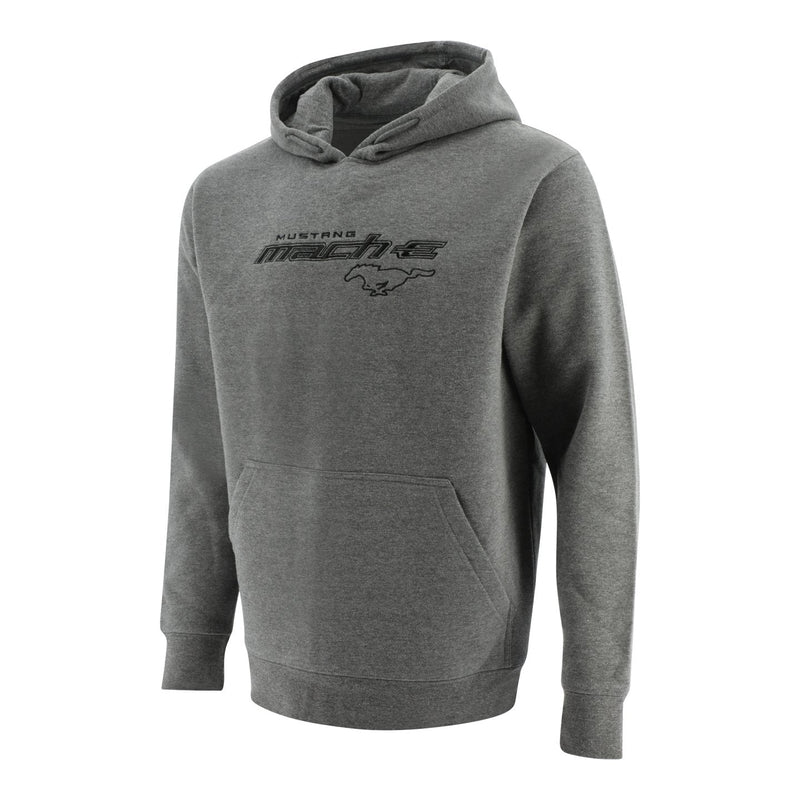 Ford Mach-E Men's Embroidered Hooded Pullover Fleece