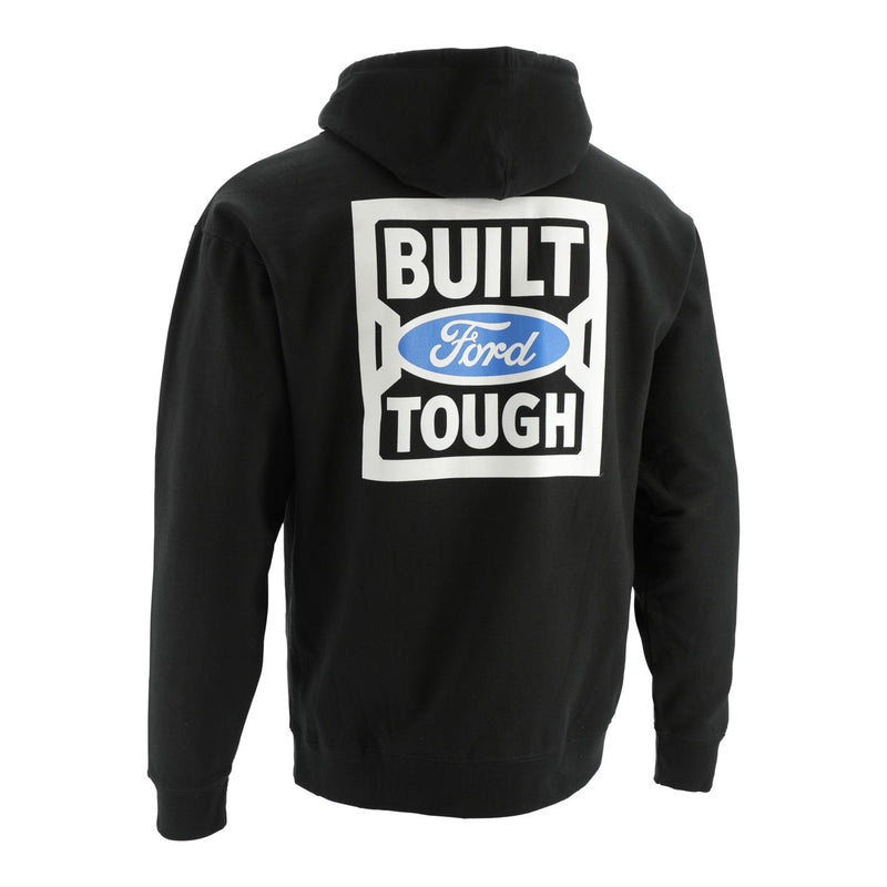 Ford Trucks Men's Built Ford Tough Hooded Zip Fleece