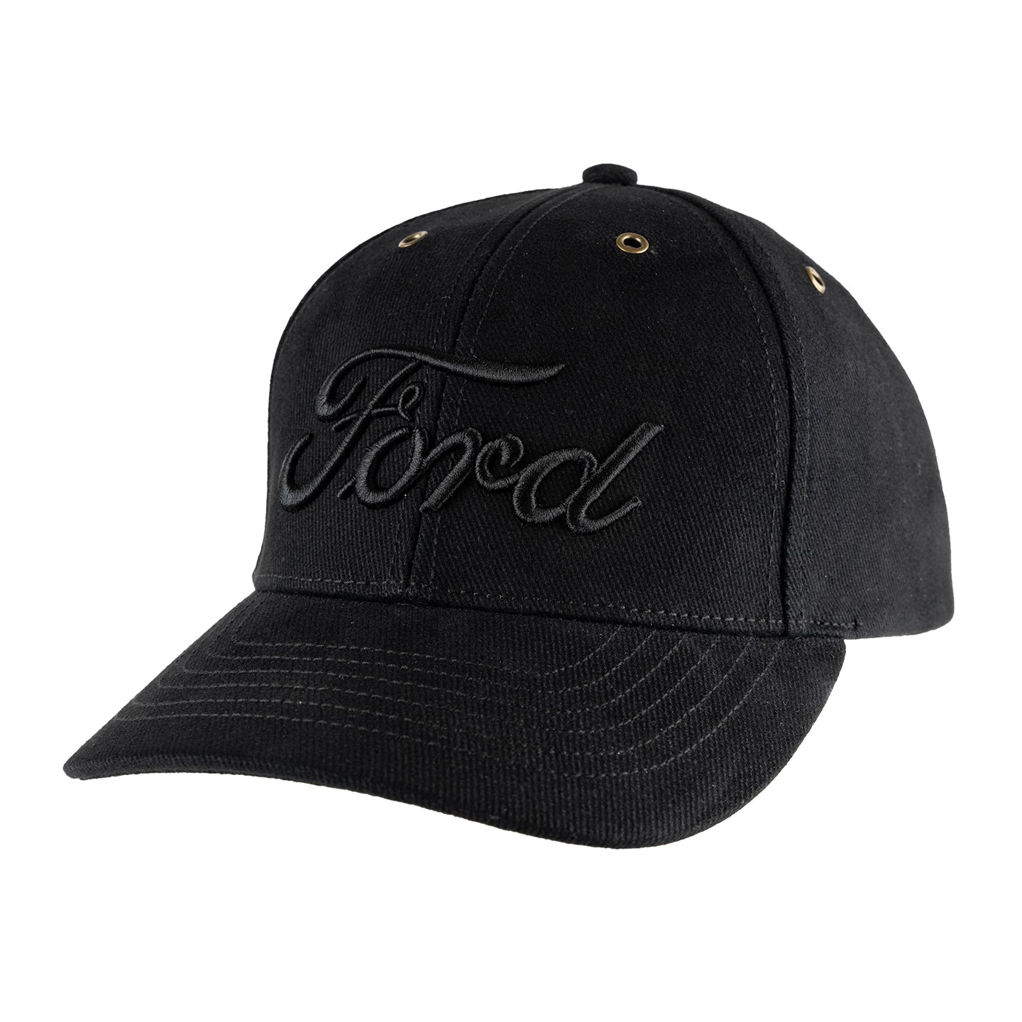 Ford Script Heavy Twill Slideback Hat- Official Ford Merchandise