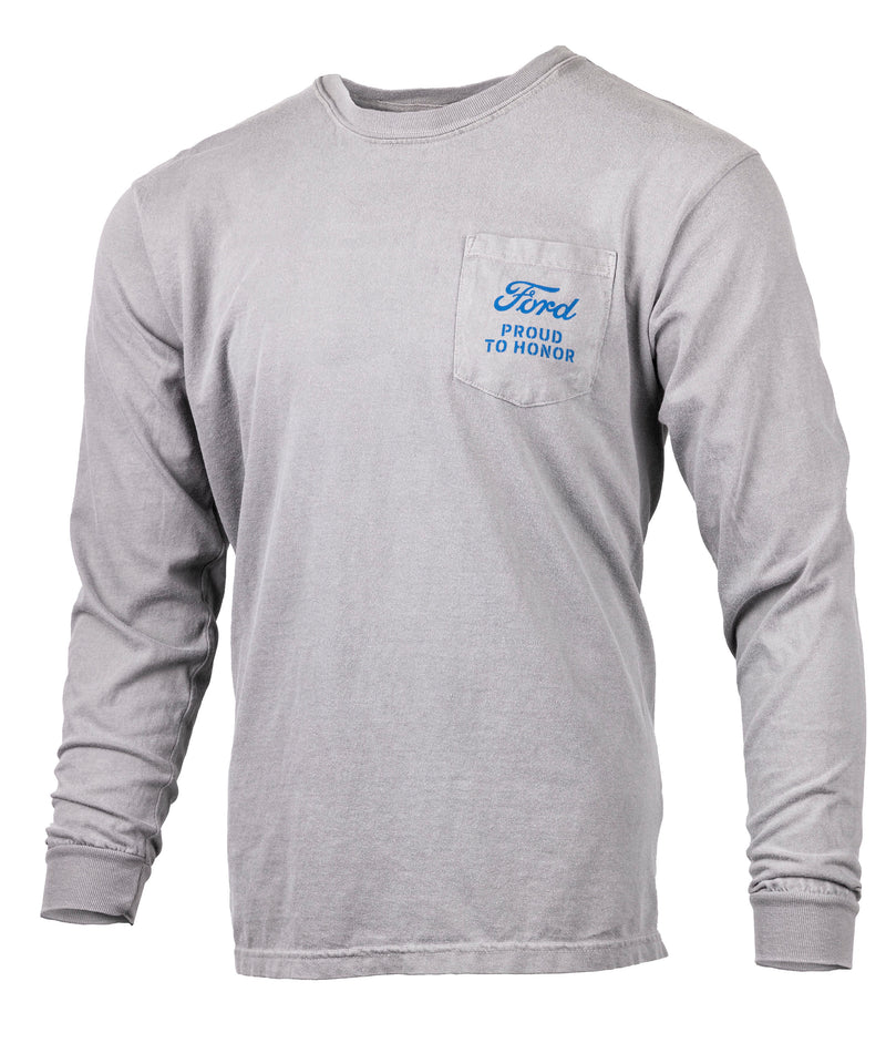 Ford Proud To Honor Full Battle Rattle Long Sleeve Tee