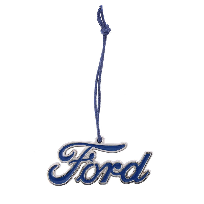Ford Script Metal Enamel Ornament