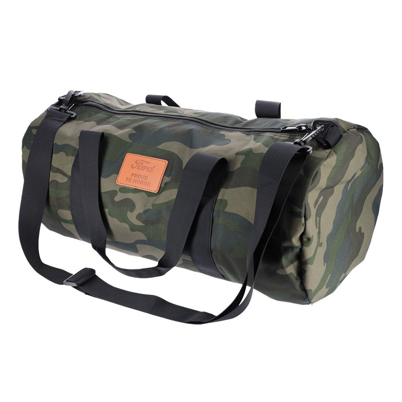Ford Proud To Honor Camo Duffel Bag