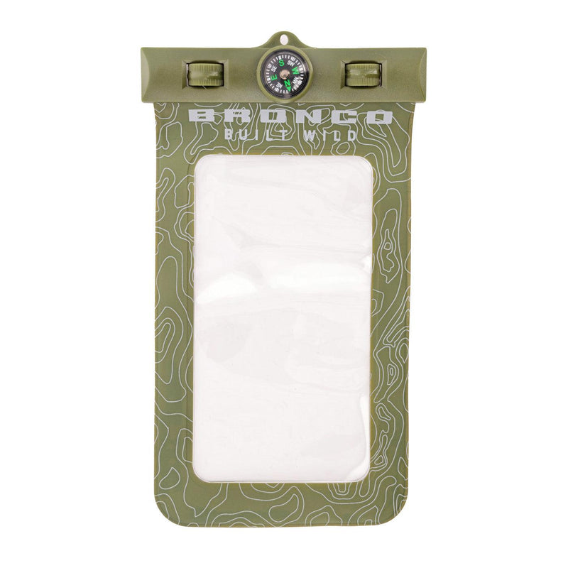 Ford Bronco Topographical Waterproof Phone Pouch