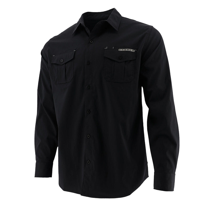Ford Bronco Men's Performance Long Sleeve Button Up Shirt