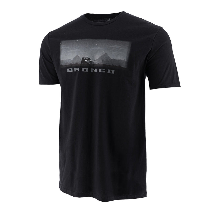 Ford Bronco Men's Greyscale Landscape T-Shirt