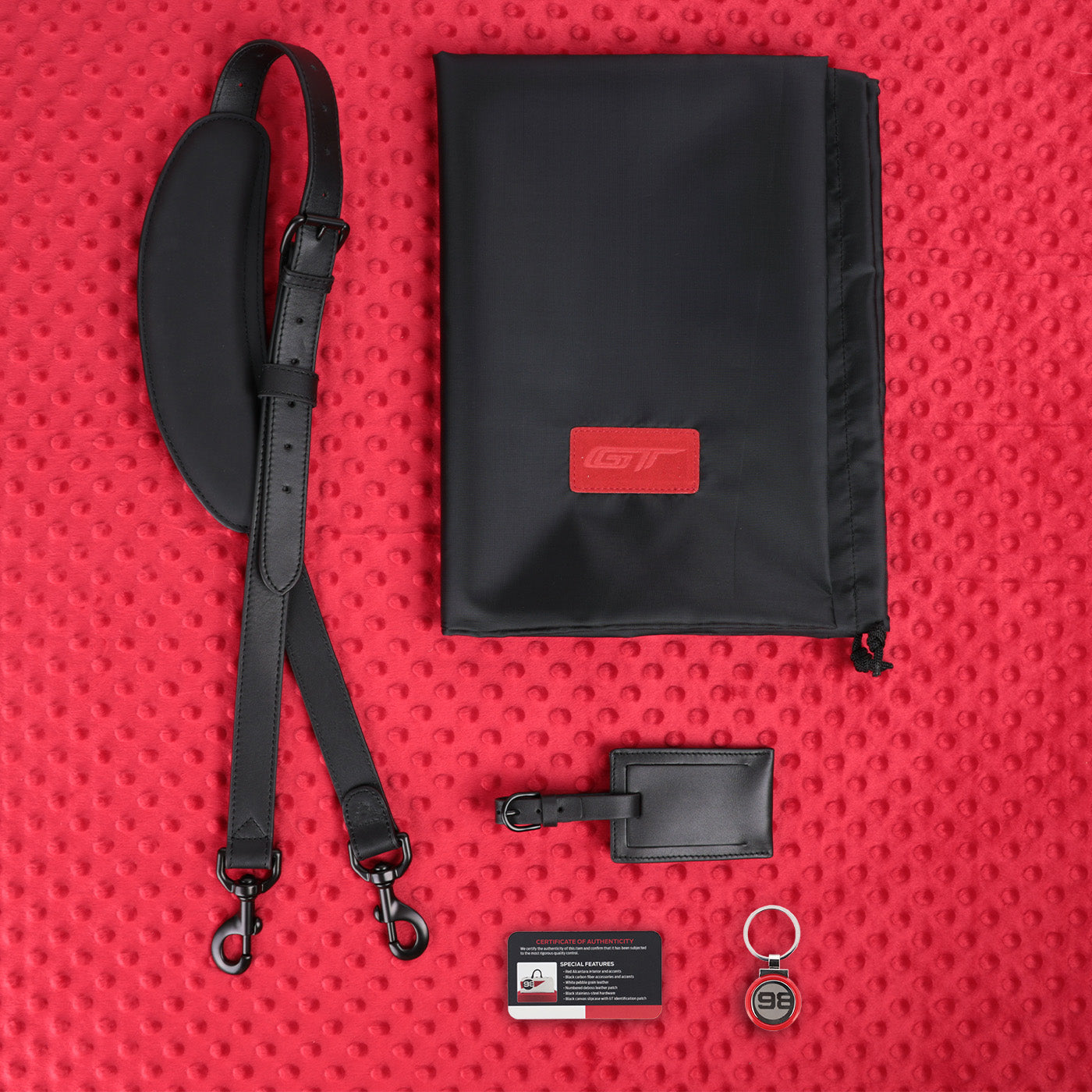 Ford GT Heritage Edition Italian Leather Duffle Bag -  Limited Edition