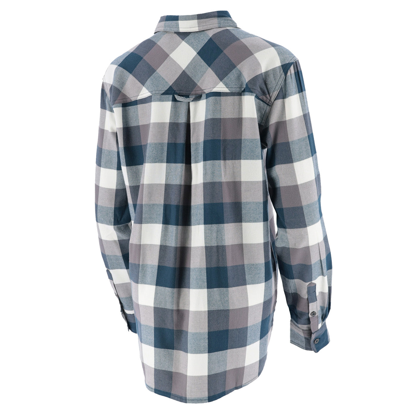 Ford Trucks Women's Built Ford Tough Button Up Plaid Shirt