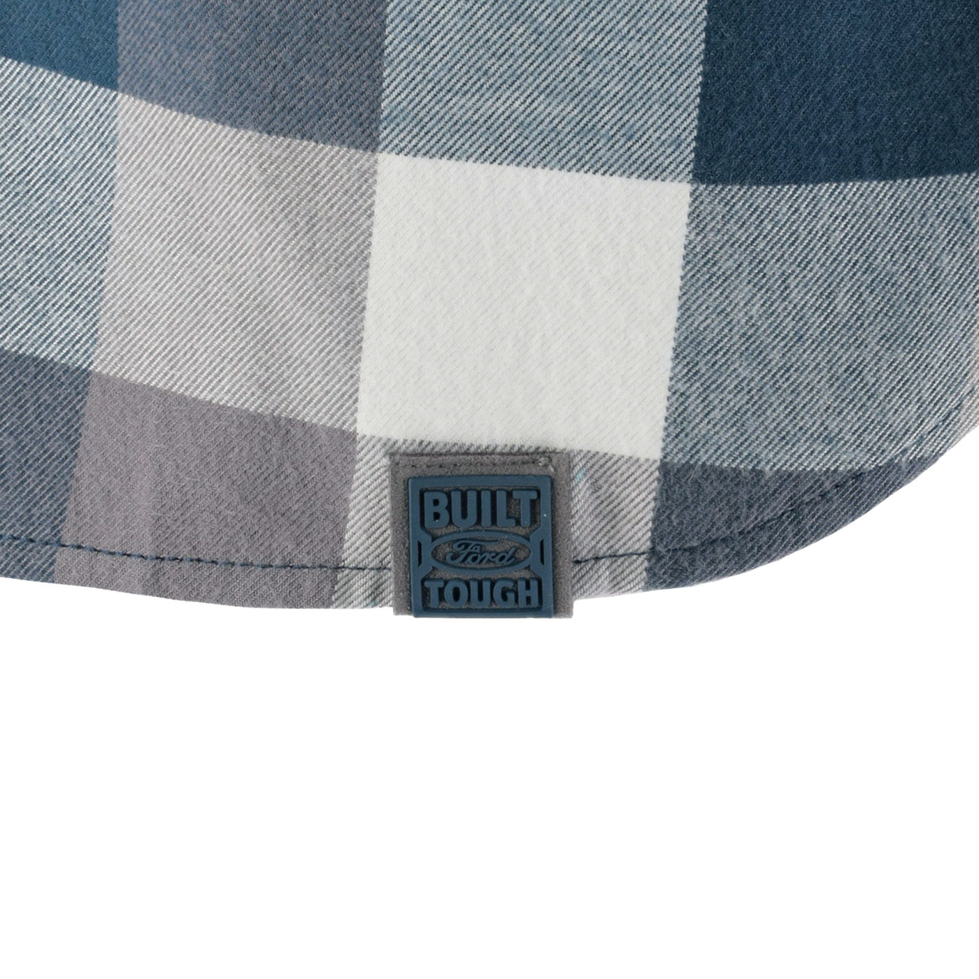 Ford Trucks Women's Built Ford Tough Button Up Plaid Shirt