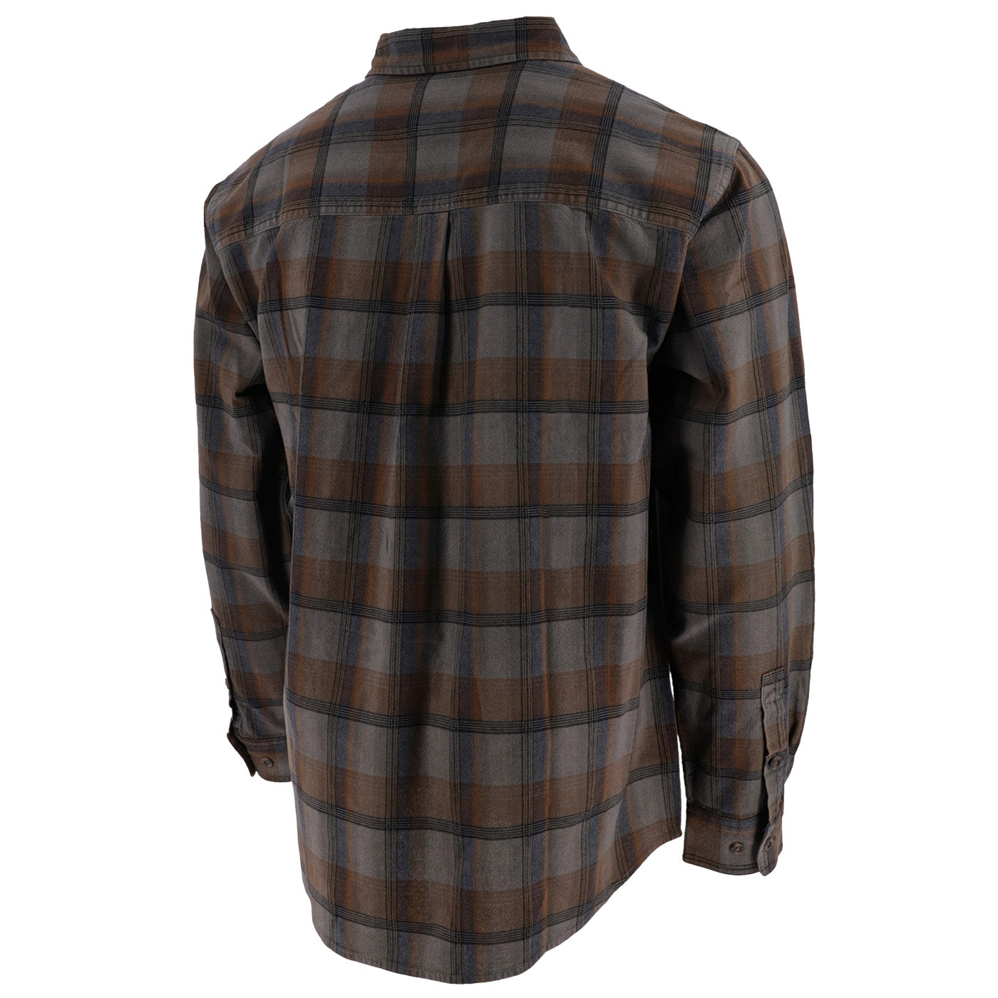 Ford Bronco Men's Overdyed Plaid Shirt- Official Ford Merchandise