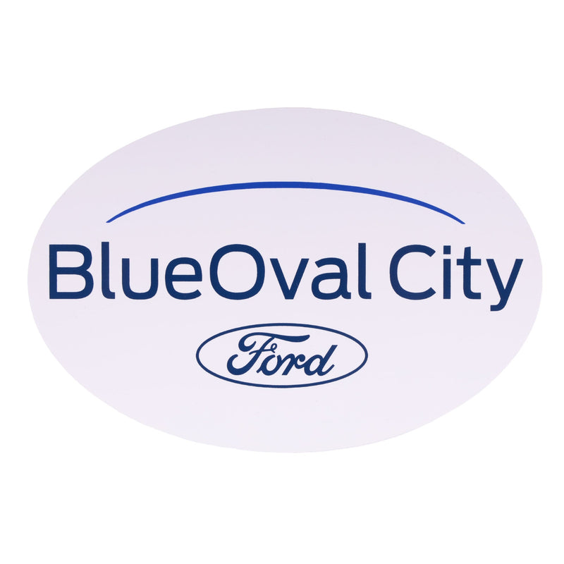 Ford BlueOval City Car Decal- Official Ford Merchandise