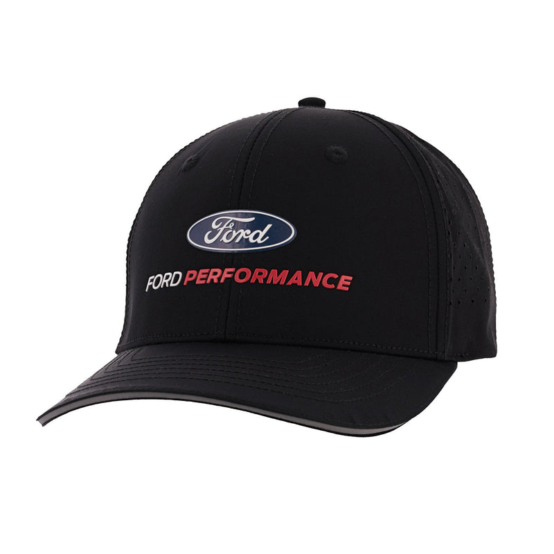 Ford Performance Logo Race Stripe Stretch Fit Hat