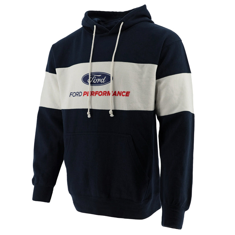 Ford Performance Men's Colorblock Hooded Pullover Fleece