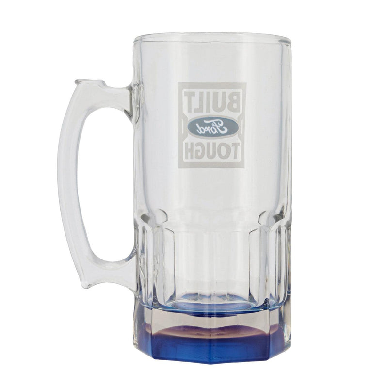 Ford Trucks Built Ford Tough Glass Beer Mug