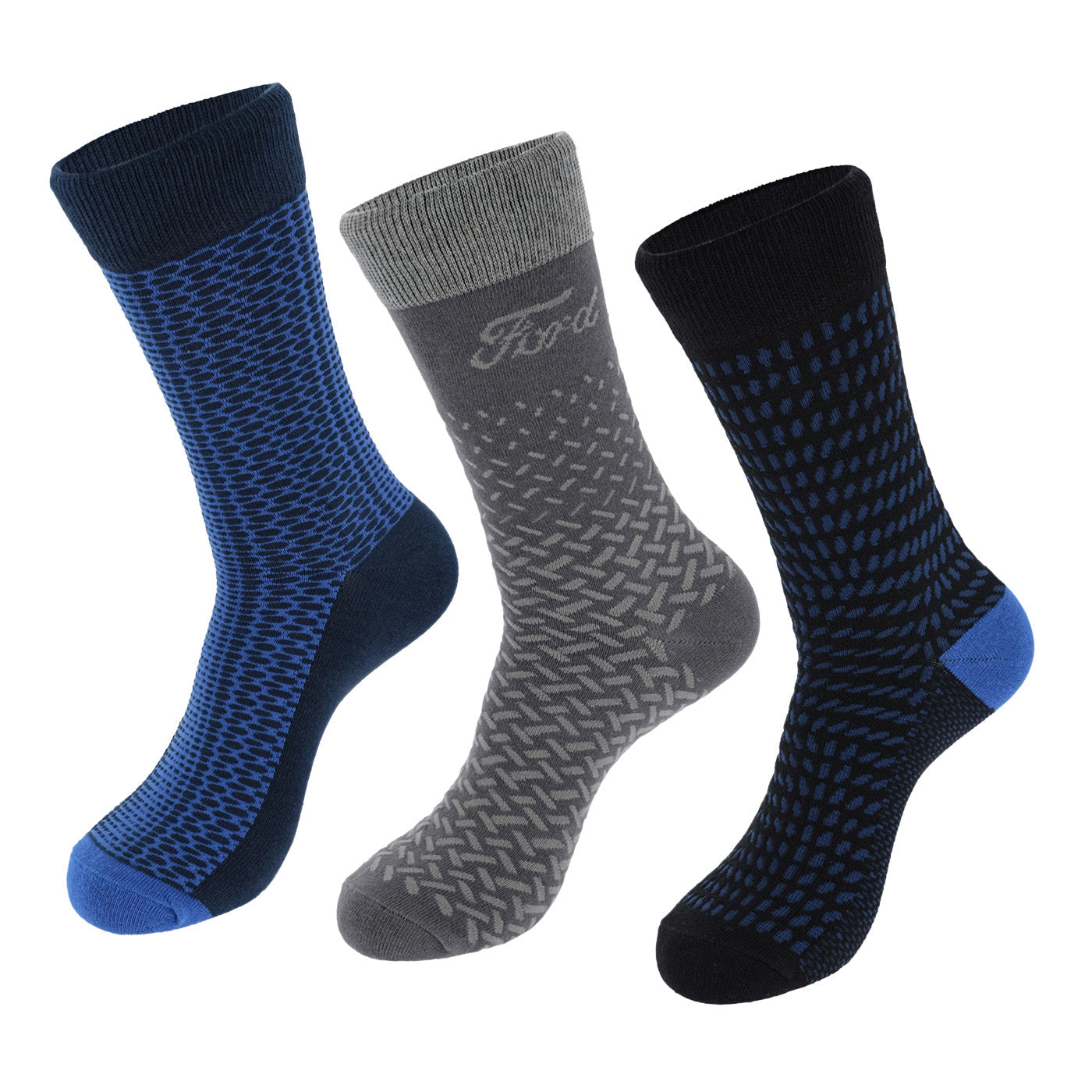 Ford Men's Logo Dress Socks- Official Ford Merchandise