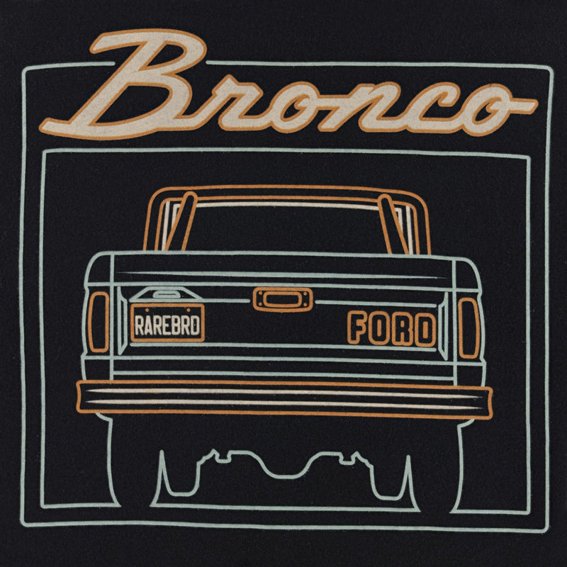 Ford Bronco Men's Neon Sign T-Shirt