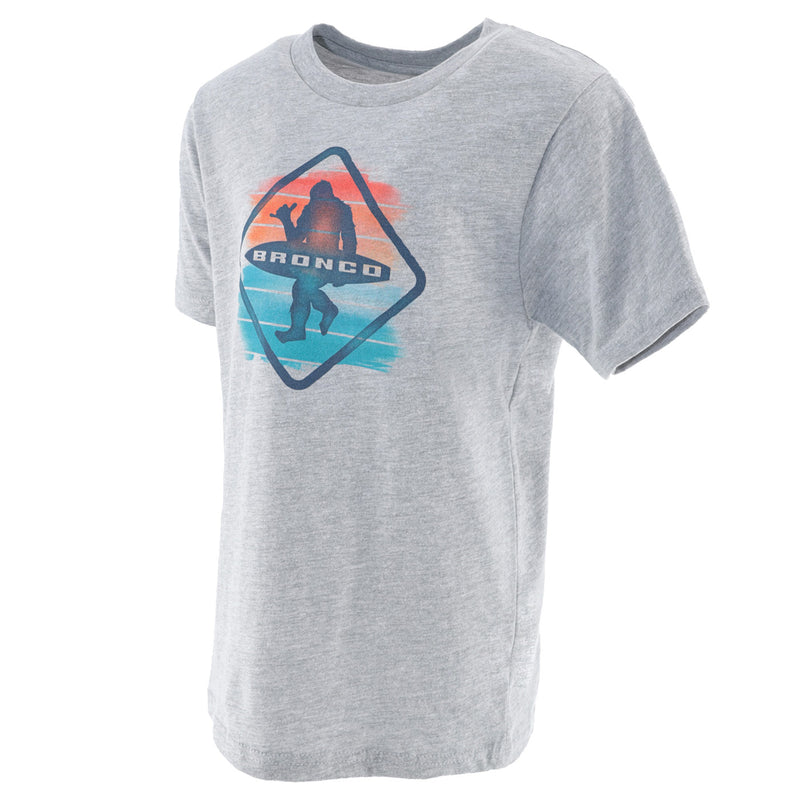 Ford Bronco Youth Surf Squatch T-Shirt - Front View