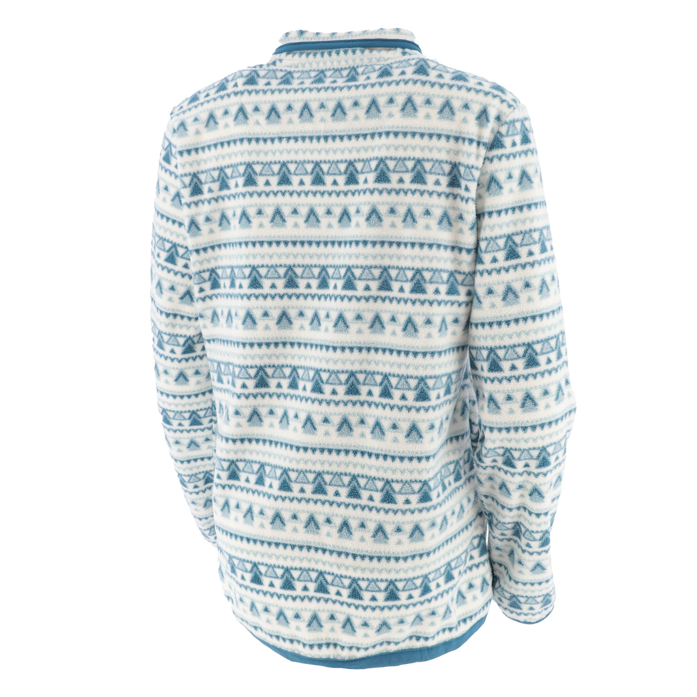 Ford Bronco Women's 1/4 Zip Brushed Fleece - Back View