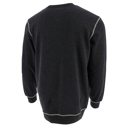 Ford Logo Men's Crew Pullover Fleece - Back View