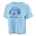 Ford Women's Ford V8 Relaxed Crop T-Shirt - Front View